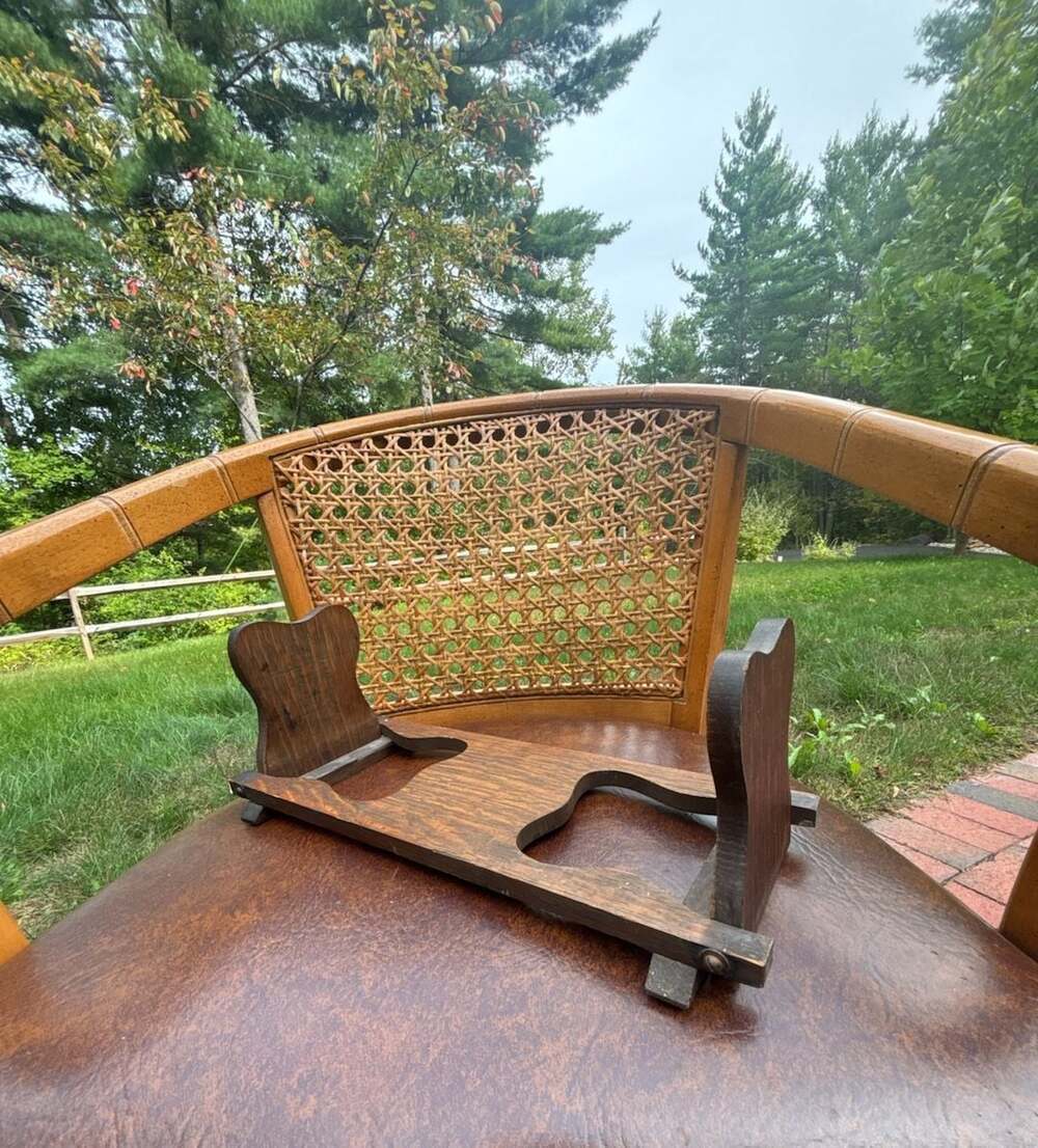 Vintage Wood Folding Book Stand
